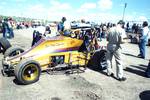 Danny Shouse car in OKC pits.